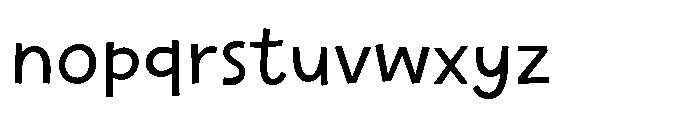Sadetta Thin Font LOWERCASE