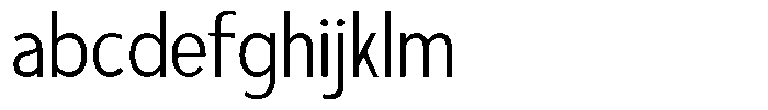 Sadina Condensed Light FONT