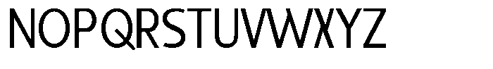 Sadina Condensed Regular Font UPPERCASE