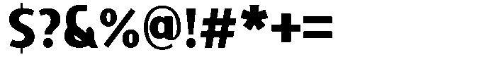 Sadina Condensed Small CAPS Sadina CCA Black Font OTHER CHARS