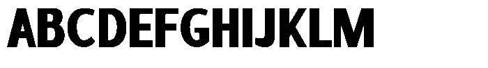 Sadina Condensed Small CAPS Sadina CCA Black Font UPPERCASE