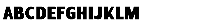 Sadina Condensed Small CAPS Sadina CCA Black FONT