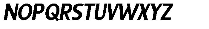 Sadina Condensed Small CAPS Sadina CCA Bold Italic Font UPPERCASE