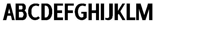 Sadina Condensed Small CAPS Sadina CCA Bold Font UPPERCASE