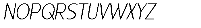Sadina Condensed Small CAPS Sadina CCA Extra Light Italic Font UPPERCASE