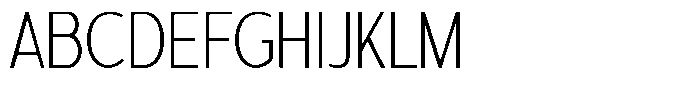 Sadina Condensed Small CAPS Sadina CCA Extra Light Font UPPERCASE