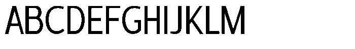 Sadina Condensed Small CAPS Sadina CCA Regular Font UPPERCASE