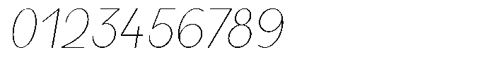Sadina Condensed Small CAPS Sadina CCA Thin Italic Font OTHER CHARS