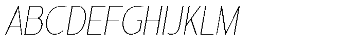 Sadina Condensed Small CAPS Sadina CCA Thin Italic Font UPPERCASE