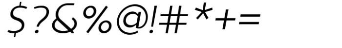 Sadina Light ITA Font OTHER CHARS