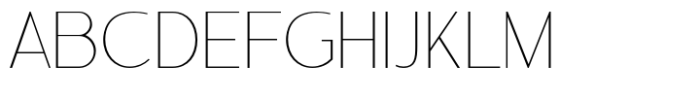 Sadina Sans Thin Font UPPERCASE