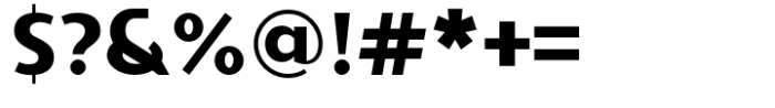 Sadina Small Black Font OTHER CHARS
