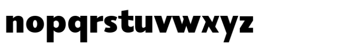 Sadina Small Black Font LOWERCASE