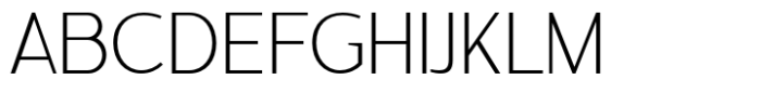 Sadina Small Extra Light Font UPPERCASE