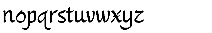 Sadira Craft Font LOWERCASE