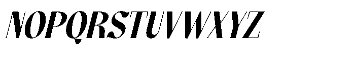 Sadisco Italic Font UPPERCASE