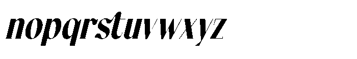 Sadisco Italic Font LOWERCASE