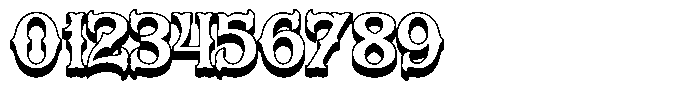 Sadyco 3 D Extrude Font OTHER CHARS