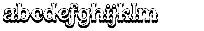 Sadyco 3 D Extrude FONT