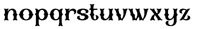 Sadyco Regular Font LOWERCASE