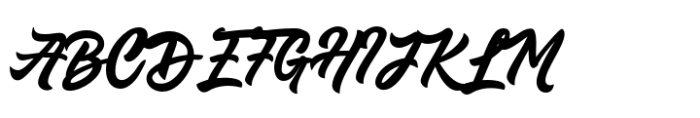 Saekana Script Clean Font UPPERCASE