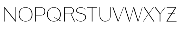 Saeson Extra Light Font LOWERCASE