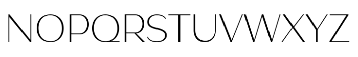 Saeson Light Font UPPERCASE