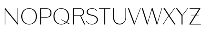 Saeson Light Font LOWERCASE
