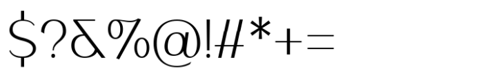 Saeson Medium Font OTHER CHARS