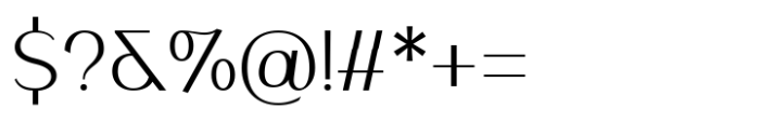 Saeson Semi Bold Font OTHER CHARS