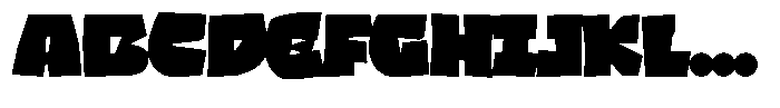 Saestu Font UPPERCASE
