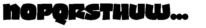 Saestu Font UPPERCASE