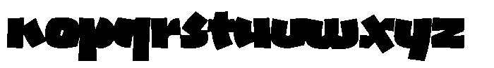 Saestu Font LOWERCASE