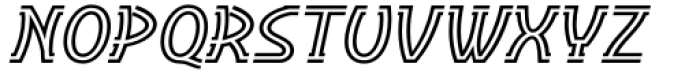 Saeta Pro Nexus Italic Font UPPERCASE