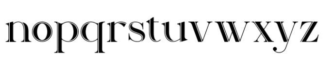 Saevul Regular Font LOWERCASE