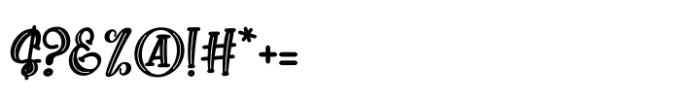 Saferick Font OTHER CHARS