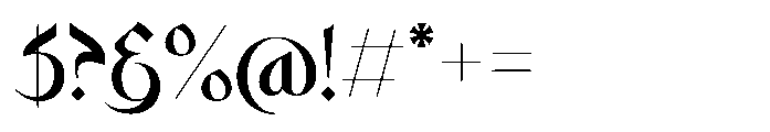 Safeya Font OTHER CHARS