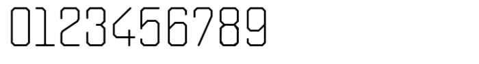 Safford Extra Light Font OTHER CHARS