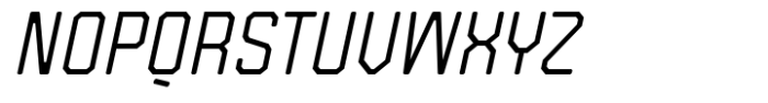 Safford Italic Font UPPERCASE
