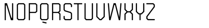 Safford Light Font UPPERCASE