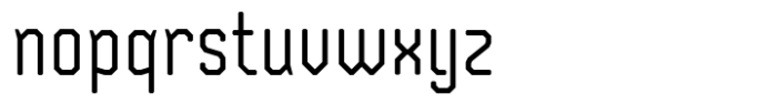 Safford Regular Font LOWERCASE