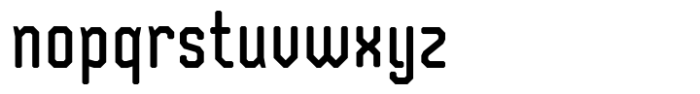 Safford Semi Bold Font LOWERCASE