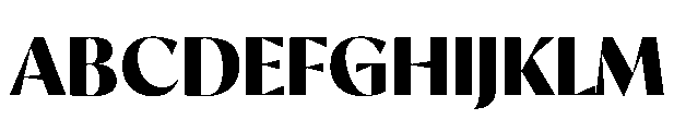 Safinia Black Font UPPERCASE