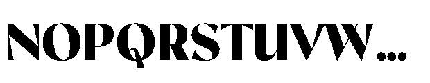 Safinia Black Font UPPERCASE