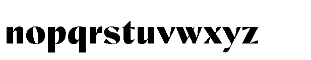 Safinia Extra Bold Font LOWERCASE