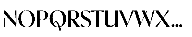 Safinia Medium Font UPPERCASE