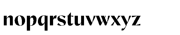 Safinia Semi Bold Font LOWERCASE