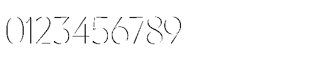 Safinia Thin Font OTHER CHARS