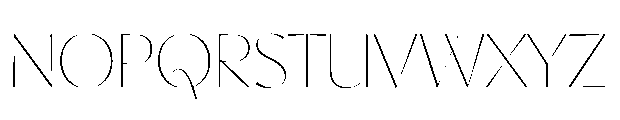 Safinia Thin Font UPPERCASE