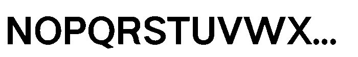 Saga Grotesk Black Font UPPERCASE